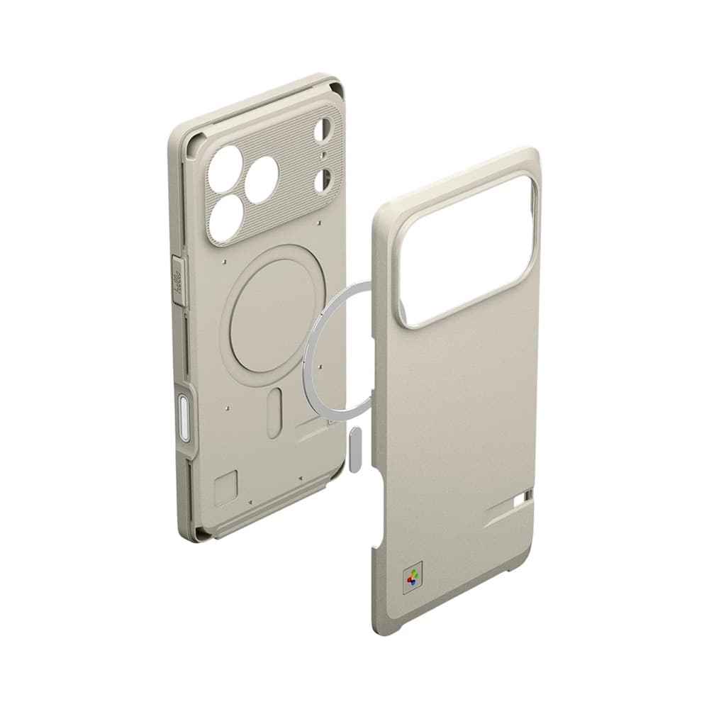 Ochranný kryt Spigen Classic LS pro iPhone 17 Pro kamenný - náhled 5