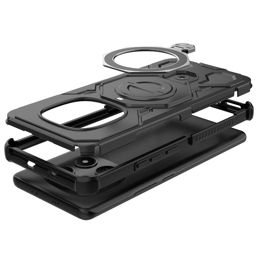 Kryt Techsuit Carbon Shield PRO Xiaomi Redmi Note 15 5G / Poco M8 5G bílý průhledný - náhled 5