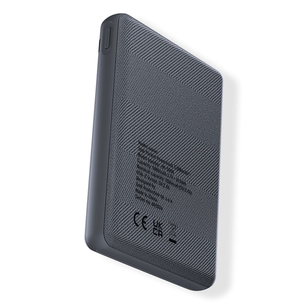 Kompaktní Powerbanka 3mk Pocket Power Bank 5000mAh (12W) černá - náhled 5