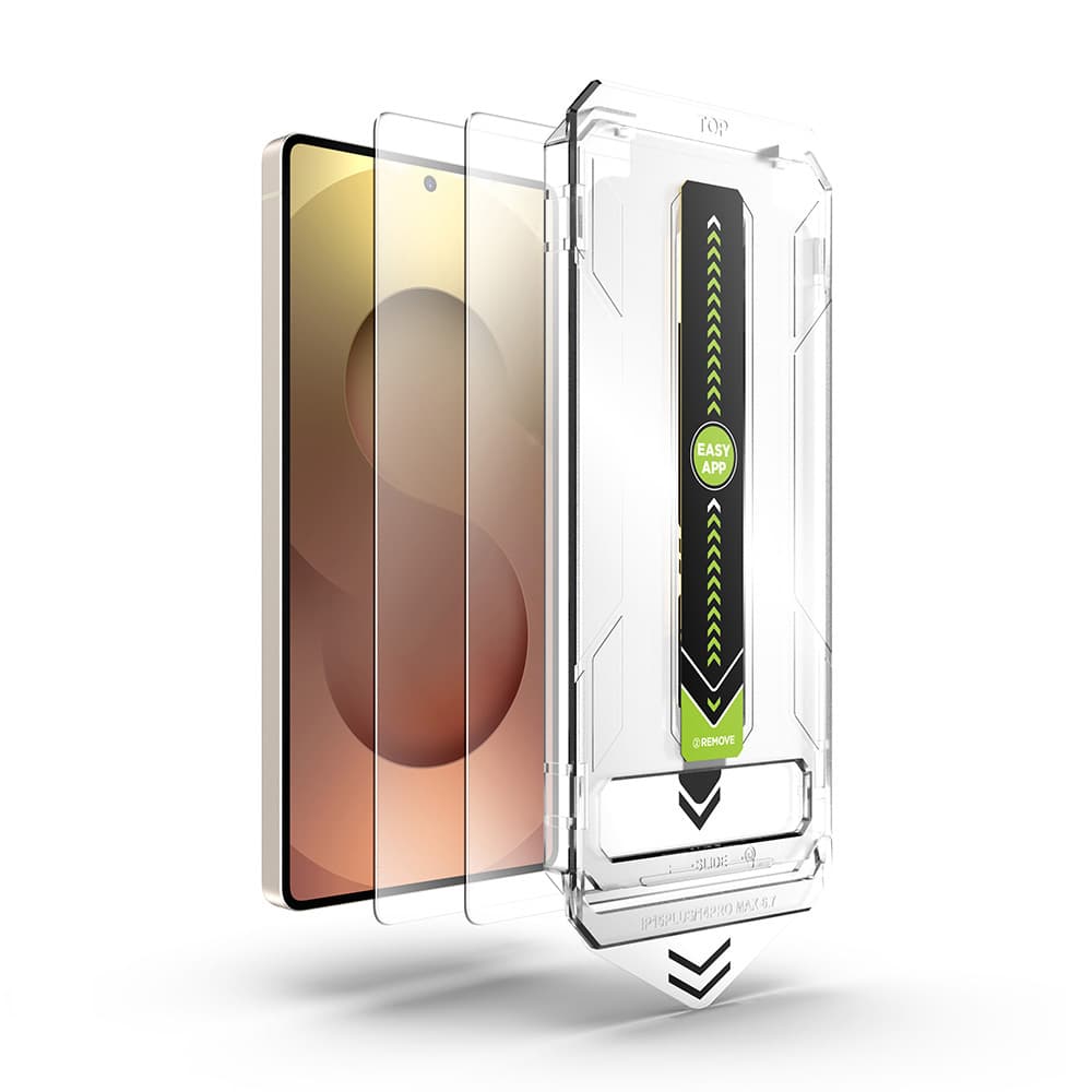 Tvrzené sklo Techsuit TitanGlass CrystalHD pro Samsung Galaxy A16 a A17 čiré - náhled 5