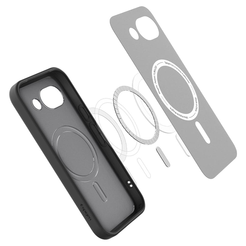 Kryt Spigen Ultra Hybrid MagSafe pro Google Pixel 10a matně černý - náhled 5