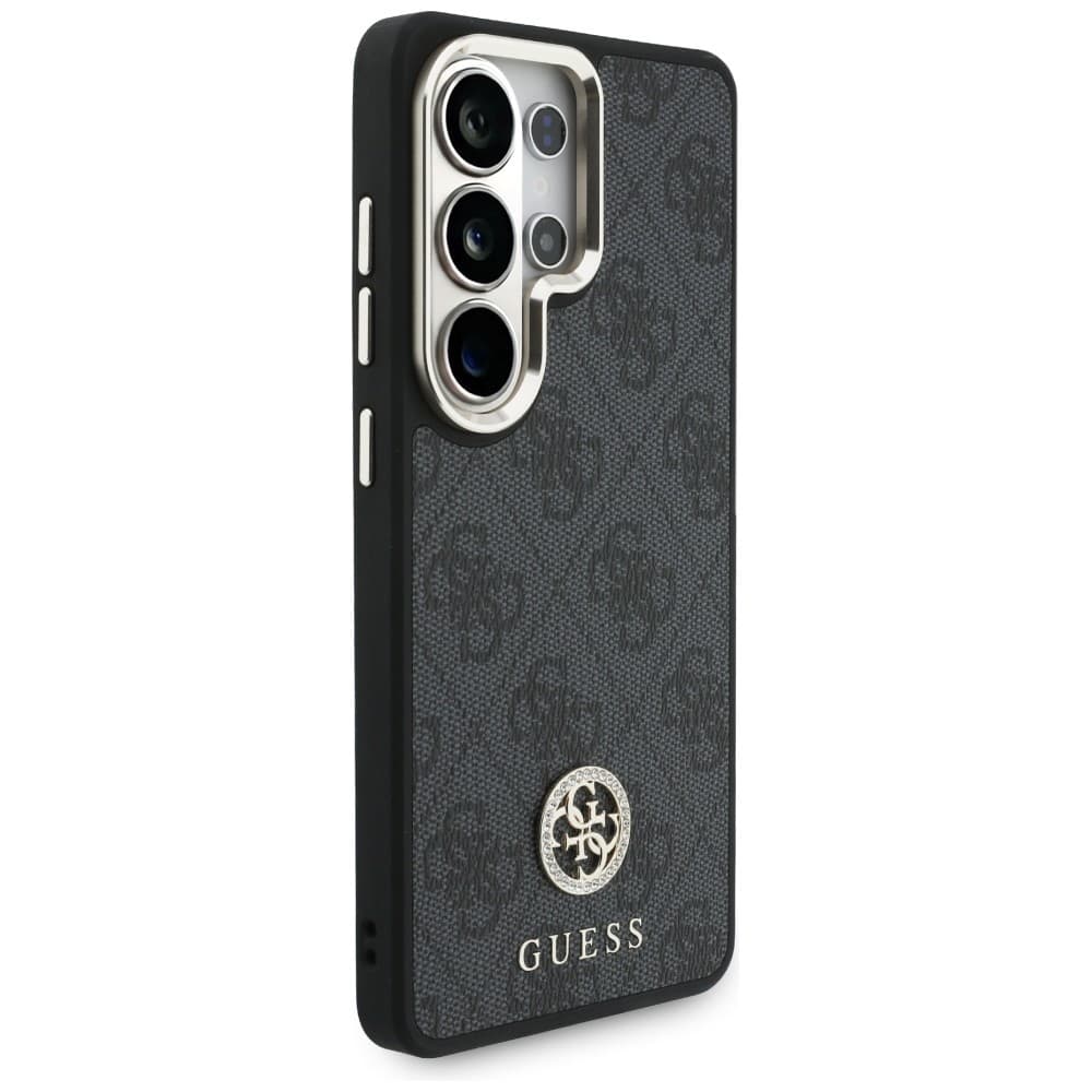 Kryt Guess - 4G Big Rhinestone Triangle Strap MagSafe (GUHMS26LP4G4DCSK) - Samsung Galaxy S26 Ultra - černý - náhled 5