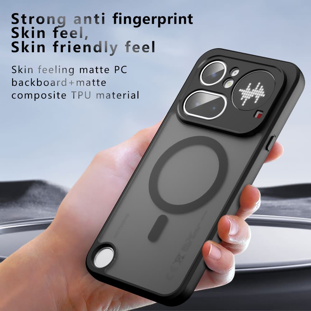 Kryt Techsuit PureFrost MagSafe Nothing Phone 4a Pro ledově černý - náhled 5