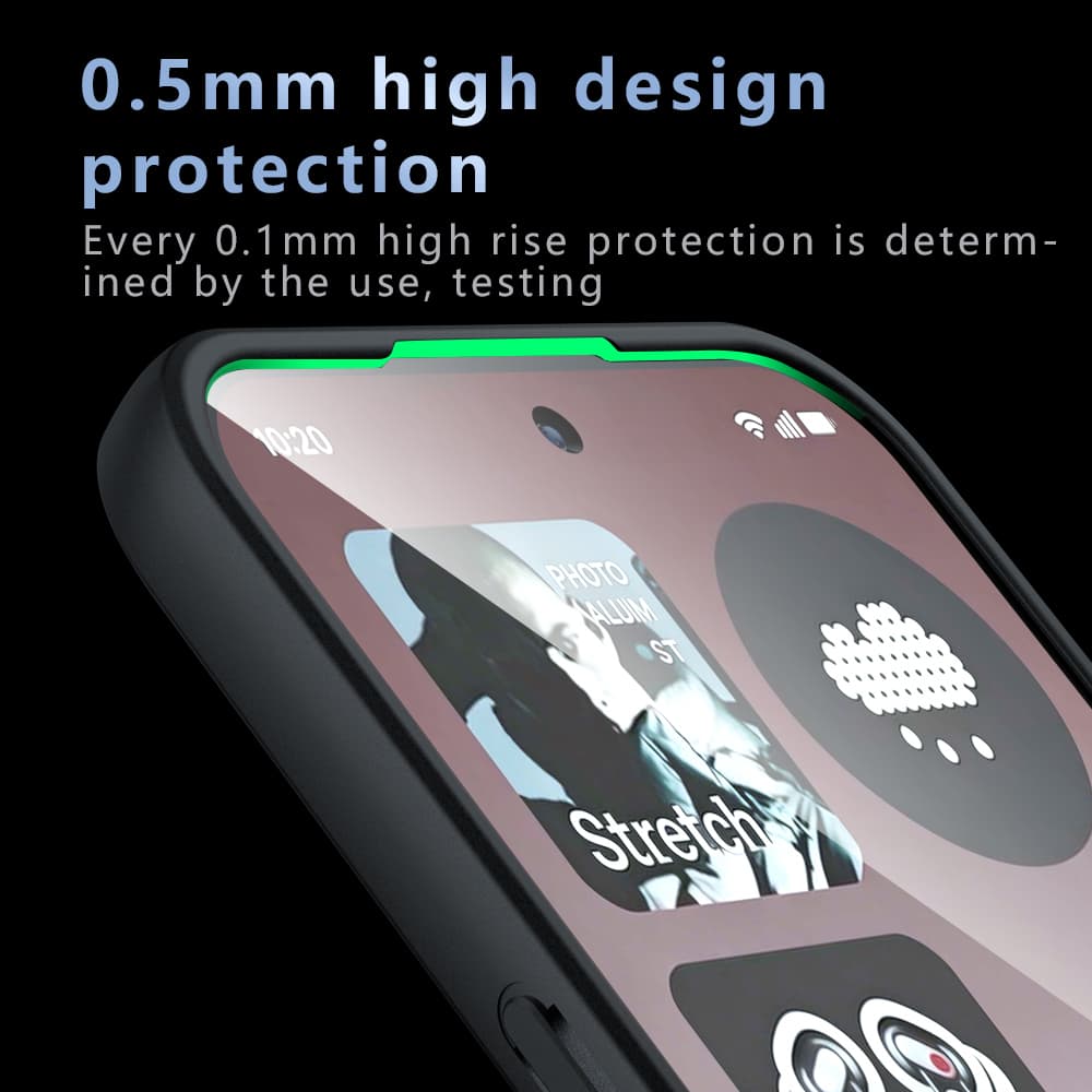 Kryt Techsuit PureFrost MagSafe Nothing Phone 4a ledově černý - náhled 5