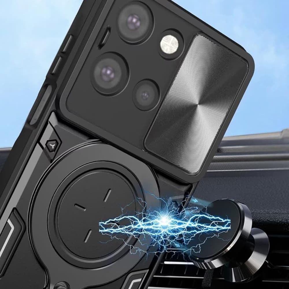 Ochranný kryt Techsuit CamGuard Pro pro Motorola Edge 70 Fusion černý - náhled 5