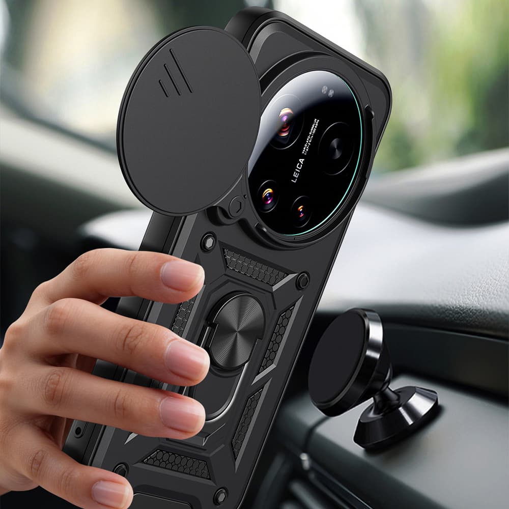 Kryt Techsuit - CamShield Series - Xiaomi 17 Ultra - černý - náhled 5