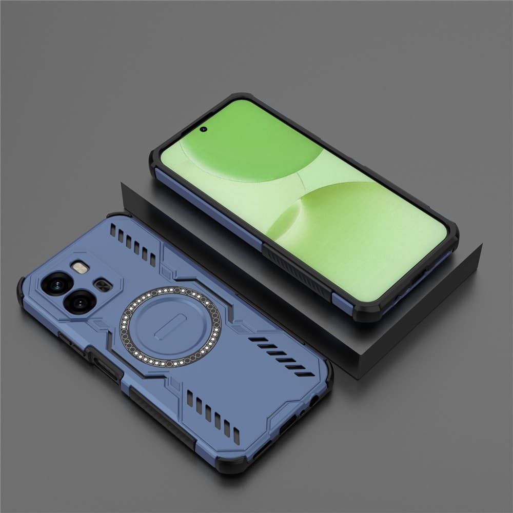 Odolný kryt Techsuit ArmorMag pro Oppo A6 4G modrý - náhled 5
