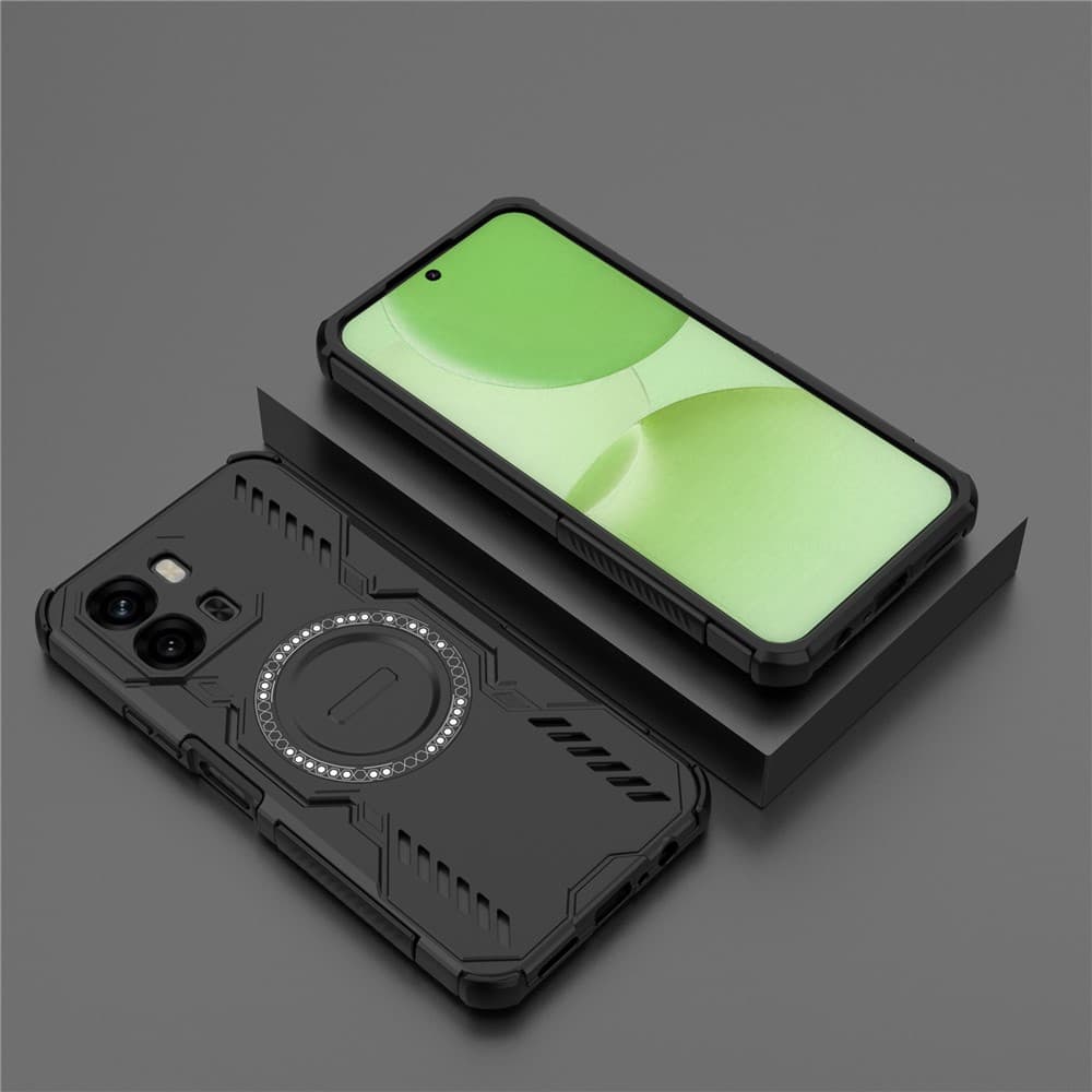 Odolný kryt Techsuit ArmorMag pro Oppo A6 4G černý - náhled 5