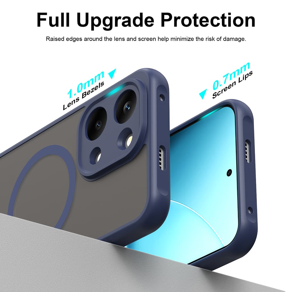 Kryt Techsuit HaloFrost II MagSafe Xiaomi Poco X8 Pro Max tmavě modrý - náhled 5