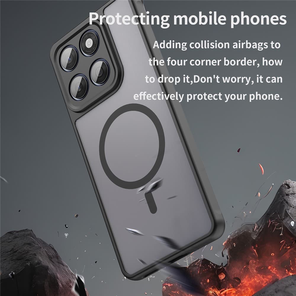 Kryt Techsuit HaloFrost II MagSafe pro Motorola Signature černý - náhled 5