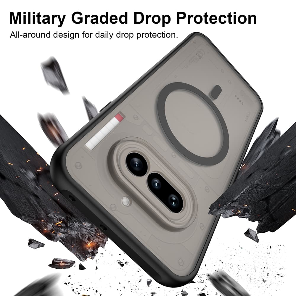 Kryt Techsuit HaloFrost II MagSafe Nothing Phone (4a) Pro černý - náhled 5