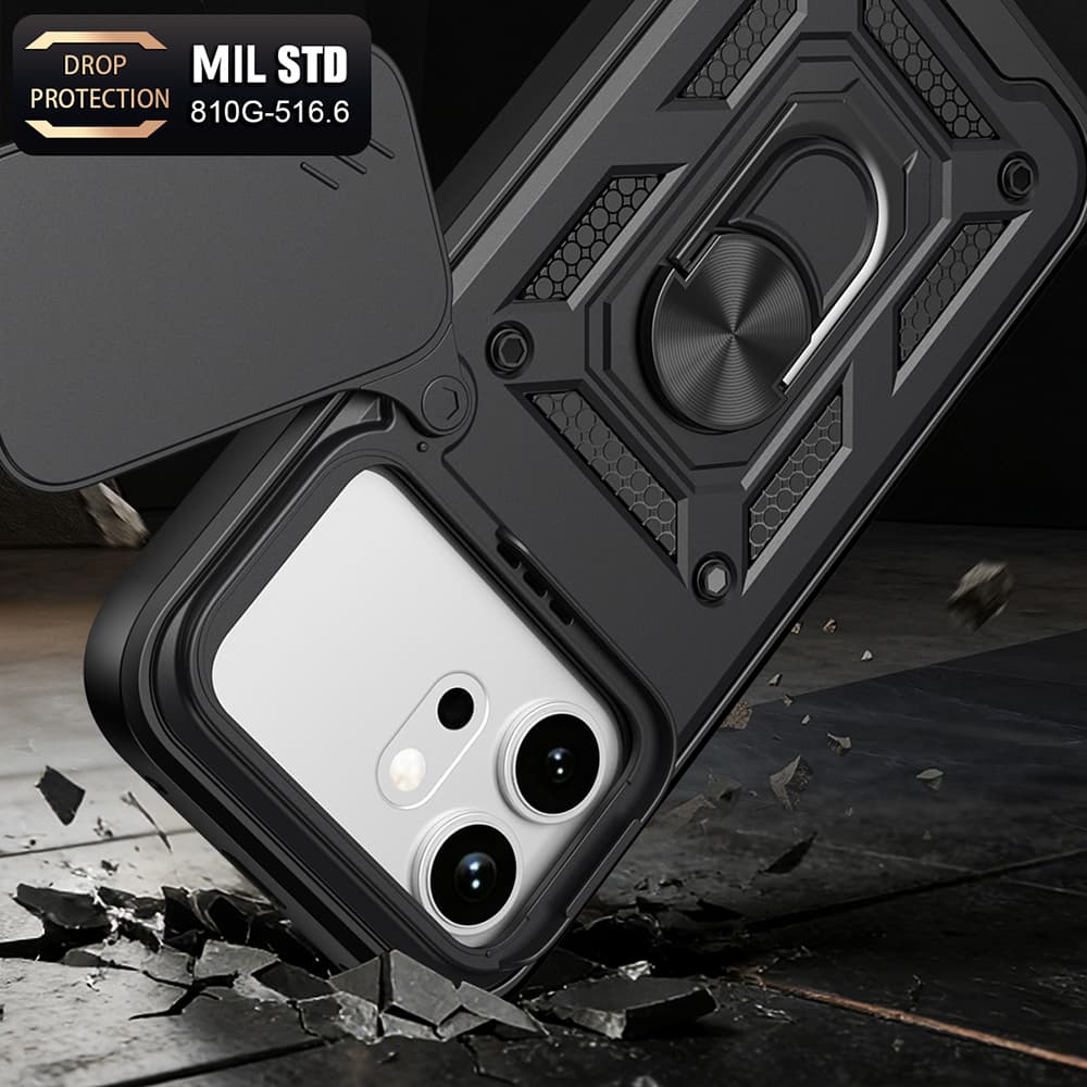 Kryt Techsuit CamShield Series Honor 600 a 600 Pro modrý - náhled 5