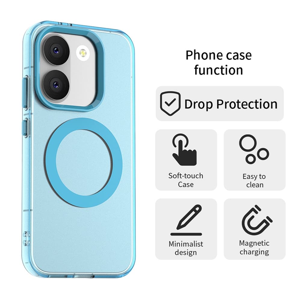 Kryt Techsuit CandyCase MagSafe pro Xiaomi Poco X8 Pro modrý - náhled 5