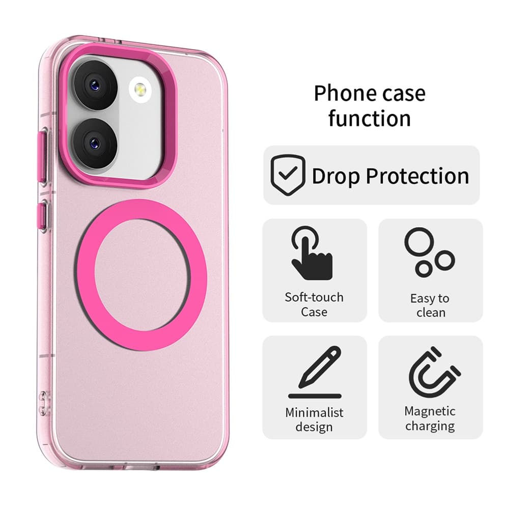 Kryt Techsuit CandyCase MagSafe pro Xiaomi Poco X8 Pro růžový - náhled 5