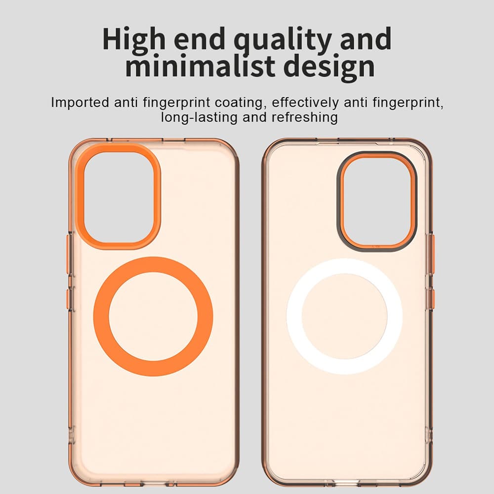 Kryt Techsuit CandyCase MagSafe pro Xiaomi Poco X8 Pro Max oranžový - náhled 5