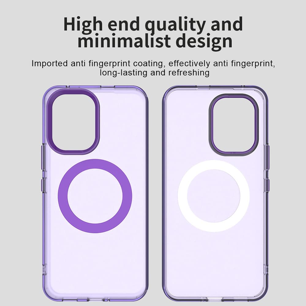 Kryt Techsuit CandyCase MagSafe pro Xiaomi Poco X8 Pro Max fialový - náhled 5
