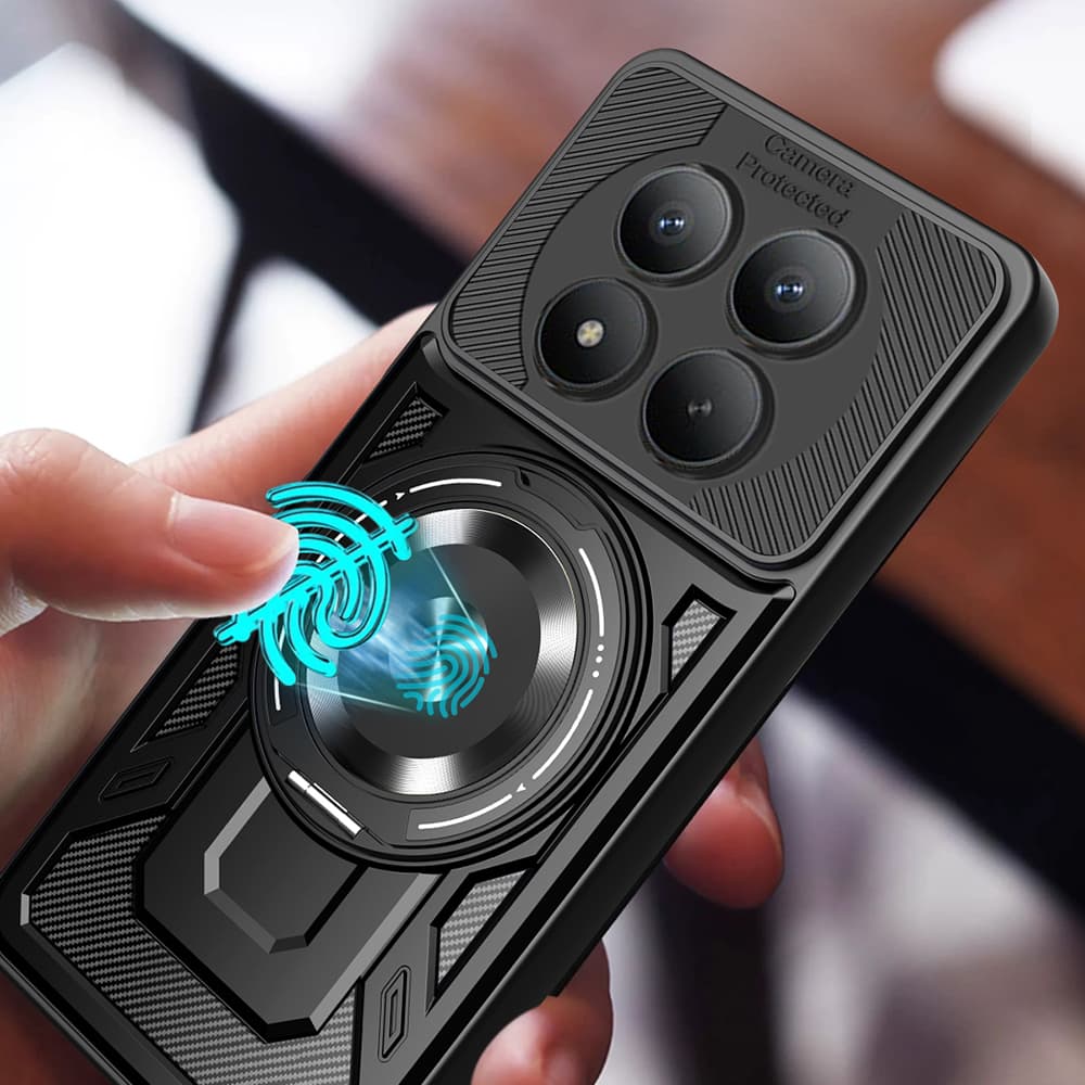 Kryt Techsuit RuggedCam pro Honor Magic8 Pro šedý - náhled 5