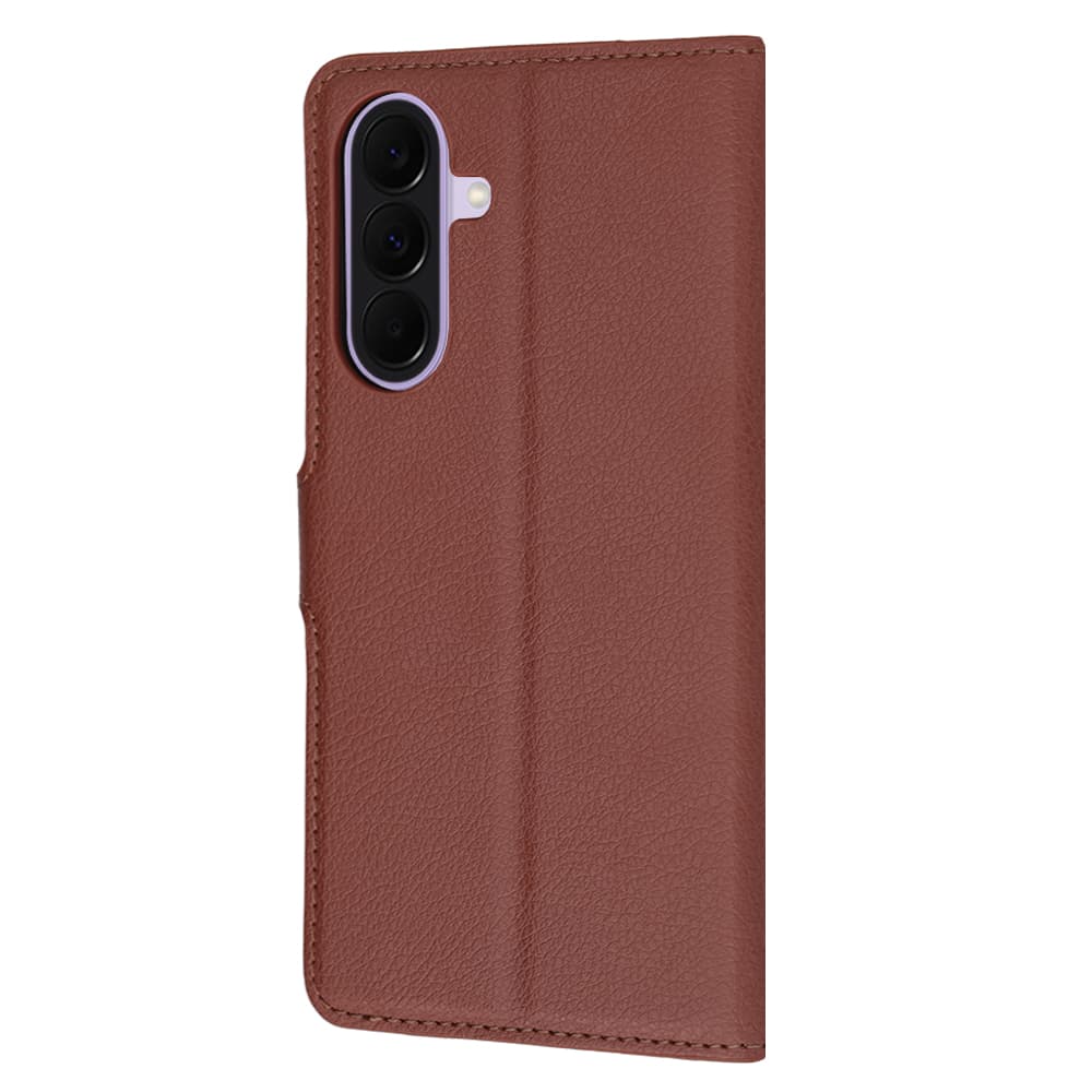 Knížkové pouzdro Techsuit Leather Folio Samsung Galaxy A27 5G hnědé - náhled 5