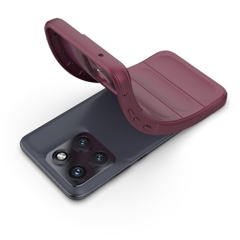 Kryt Techsuit Magic Shield pro Motorola Edge 70 Fusion vínový - náhled 5