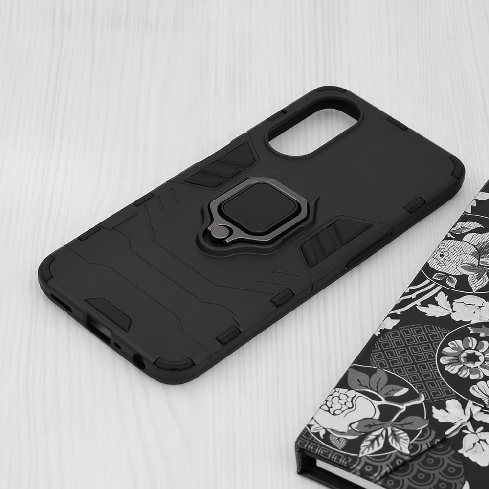 Techsuit Silikonový kryt Oppo A58 5G A78 5G Černý - náhled 5