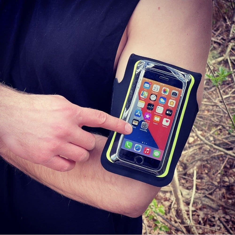 Techsuit Sportovní páska TH10 suchý zip 6.5" Šedá Bílá - náhled 5