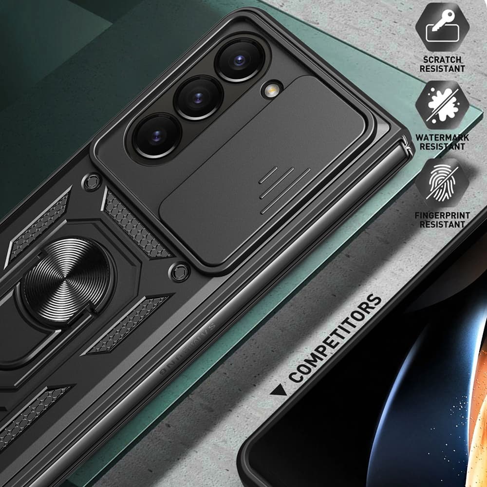 Techsuit Řada CamShield Samsung Galaxy Z Fold5 Černá - náhled 5