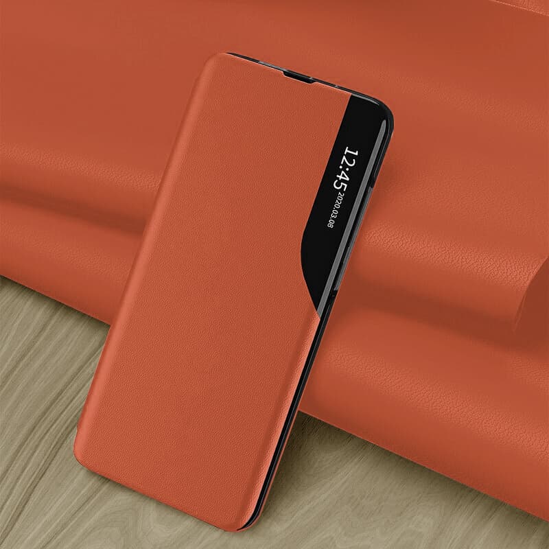 Techsuit eFold Series iPhone 15 Plus Oranžový - náhled 5