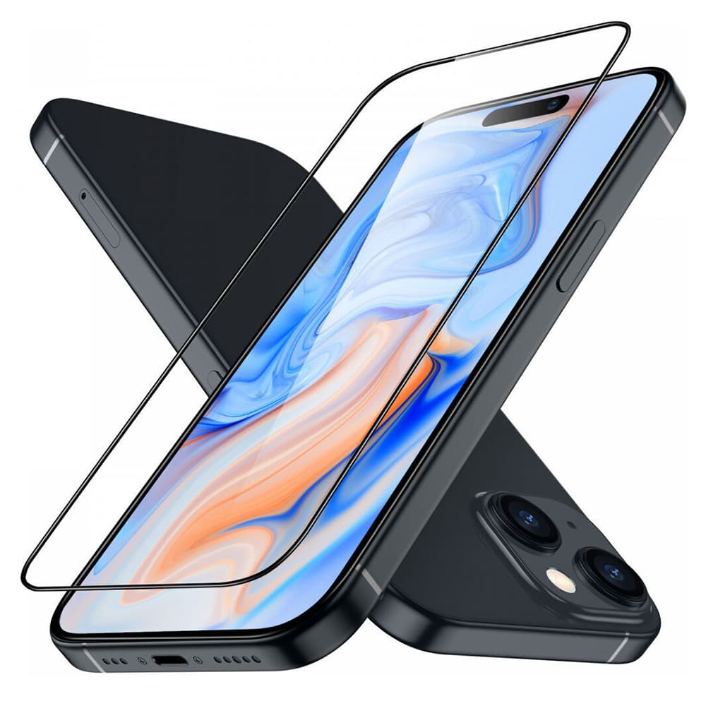 ESR Armorite Ochranné sklo iPhone 15 Plus Black - náhled 5
