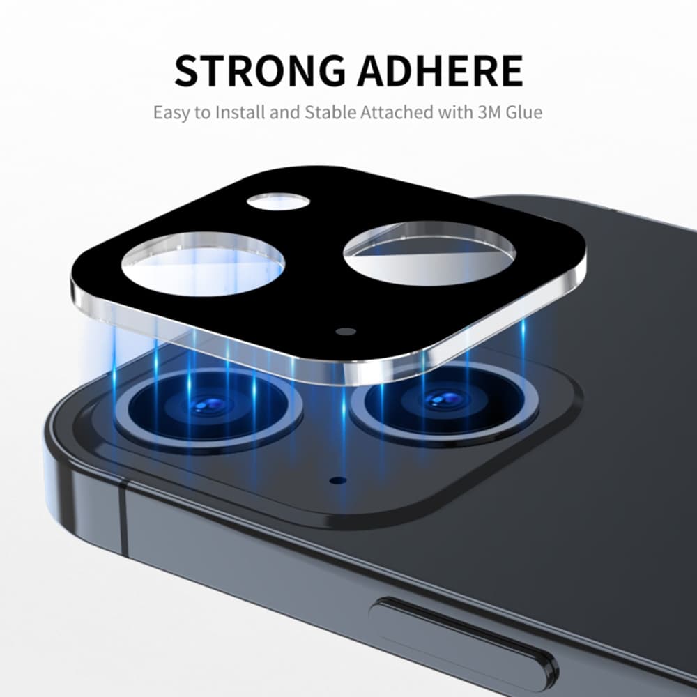 Techsuit Kompletní sklo kamery iPhone 15 iPhone 15 Plus Black - náhled 5