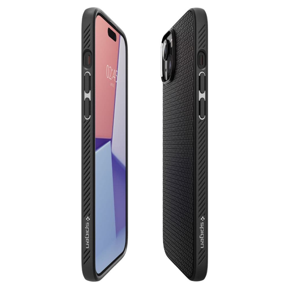 Spigen Liquid Air iPhone 15 Matná černá - náhled 5