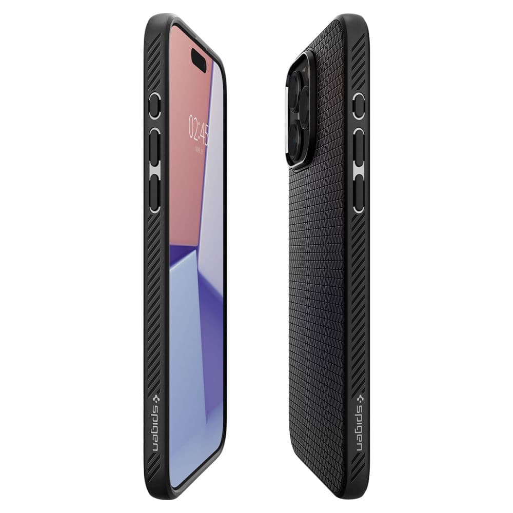 Spigen Liquid Air iPhone 15 Pro Matná černá - náhled 5