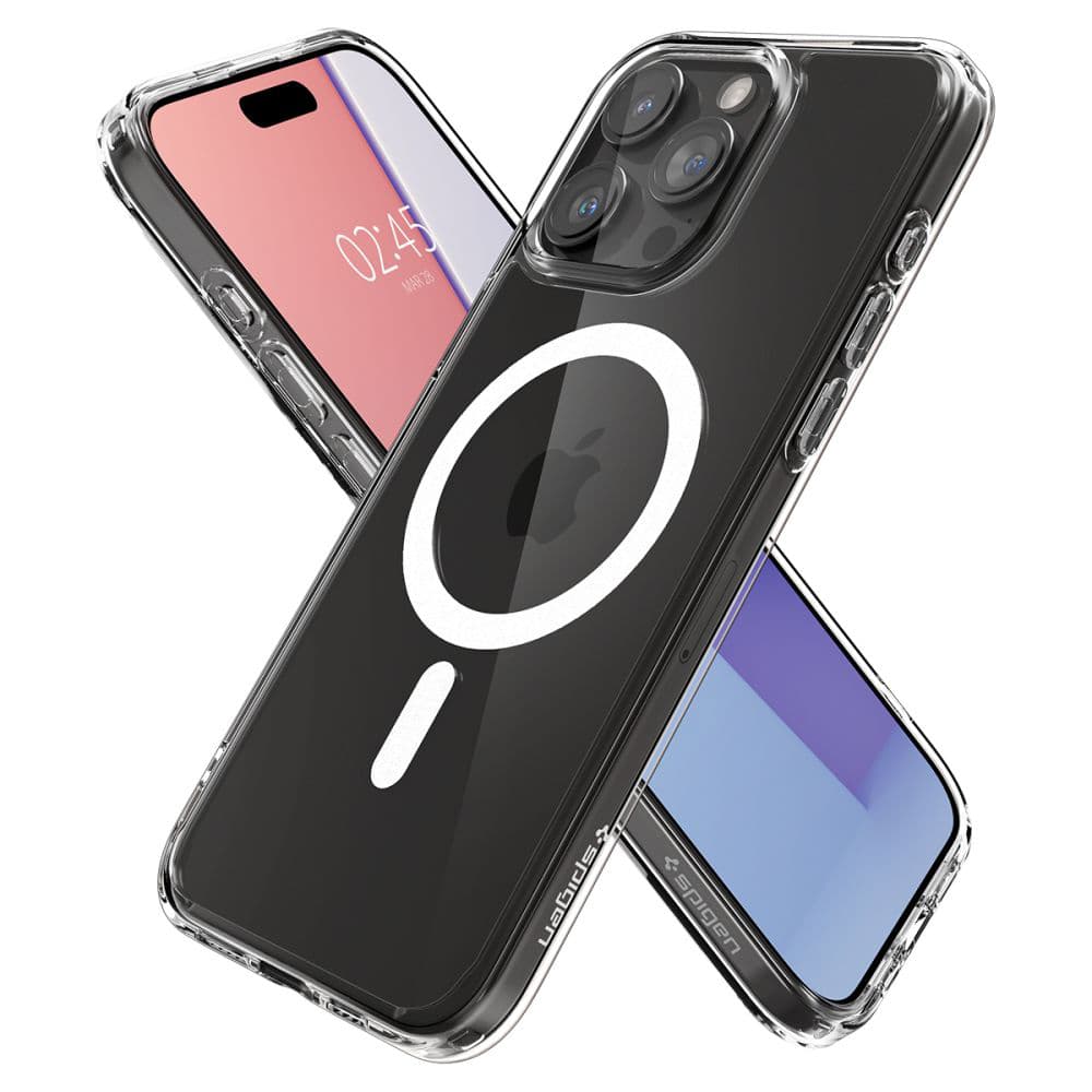 Spigen Ultra Hybridní MagSafe iPhone 15 Pro Bílý - náhled 5