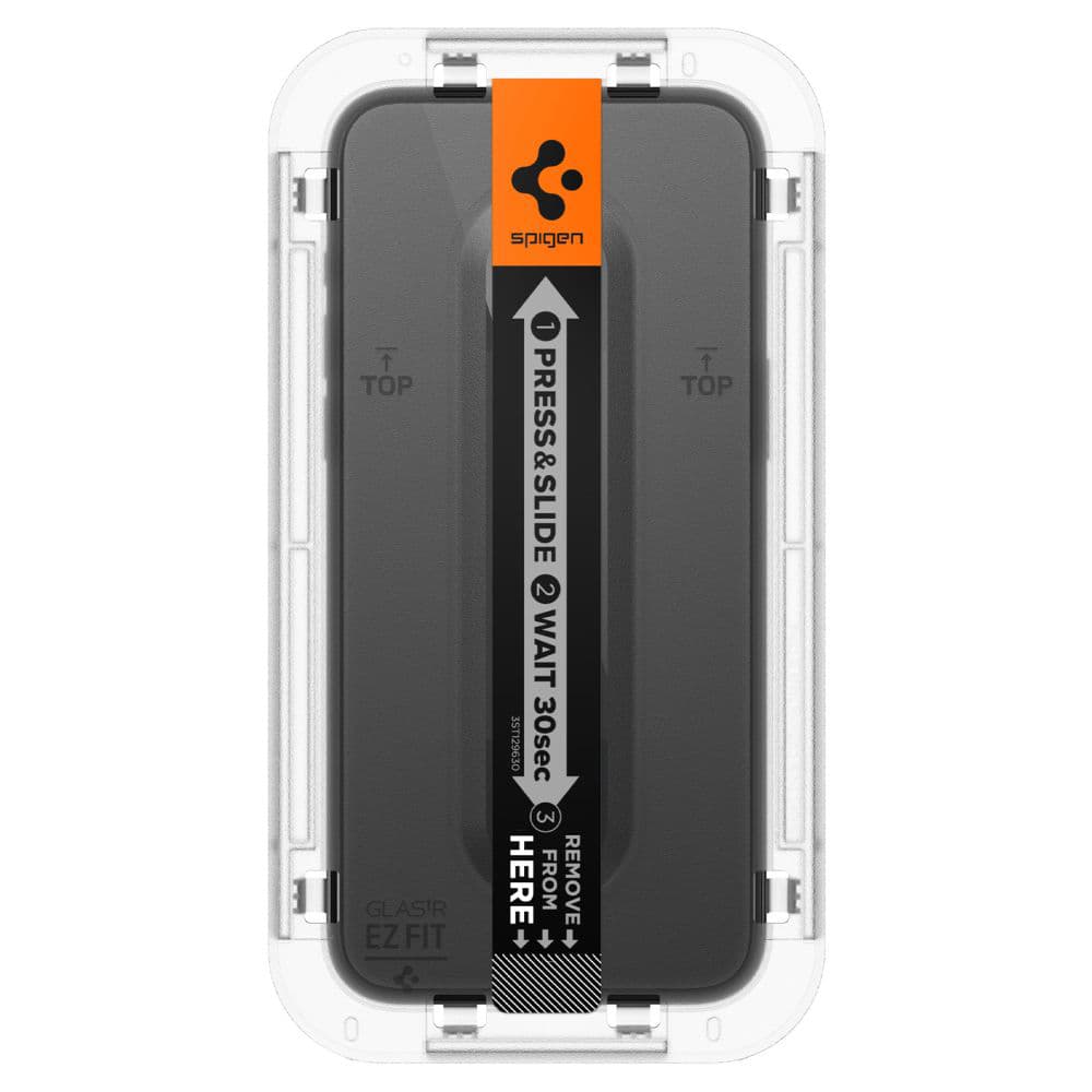 Spigen Glas.tR EZ-FIT 2 kusy iPhone 15 Pro Černá - náhled 5