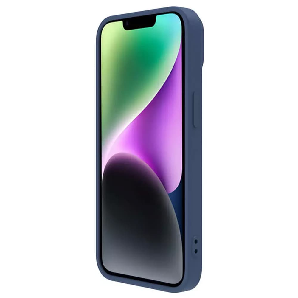 Nillkin CamShield Silky MagSafe iPhone 15 Plus Půlnoční modrá - náhled 5
