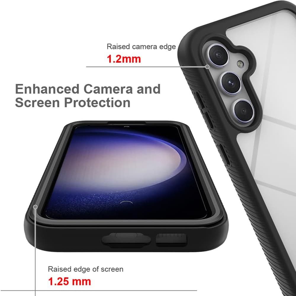 Techsuit Defense360 Pro Ochranné sklo Samsung Galaxy S23 FE Černá - náhled 5
