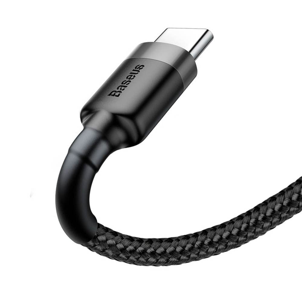 Baseus Datový kabel Cafule CATKLF-AG1 USB-C 0.5m Šedočerný - náhled 5