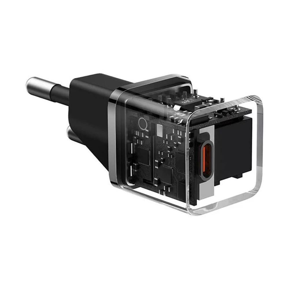 Baseus Nabíječka CCGN050101 GaN Type-C 20W Černá - náhled 5