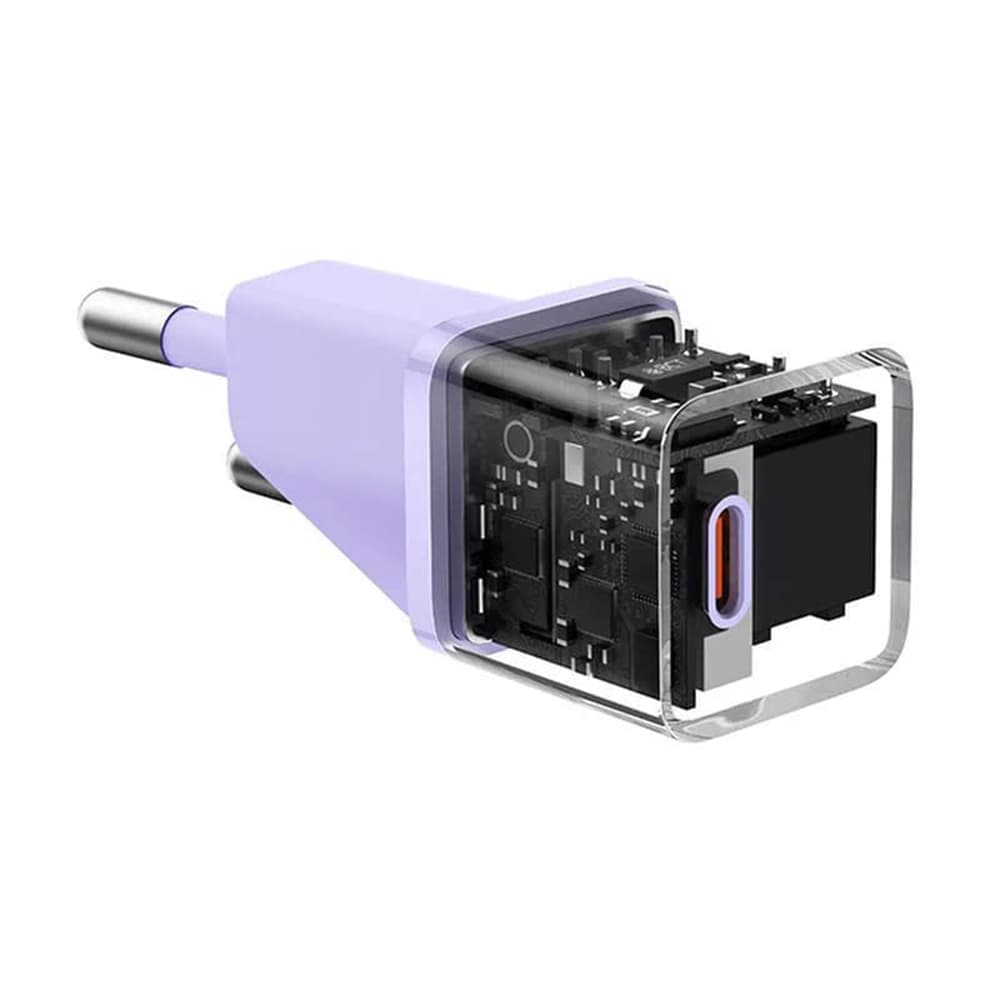 Baseus CCGN050105 GaN Type-C 20W Fialová - náhled 5