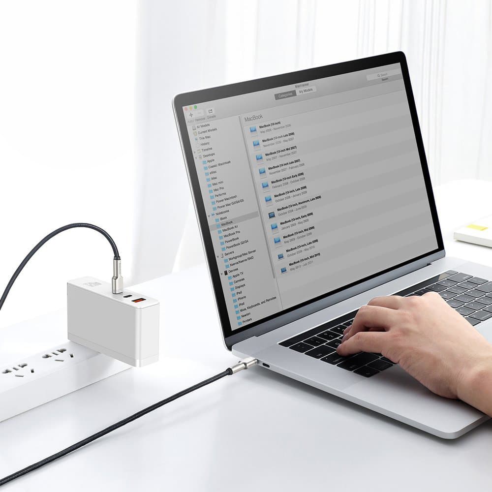 Baseus Cafule CATJK-C01 USB-C na USB-C 100W 1m Černá - náhled 5