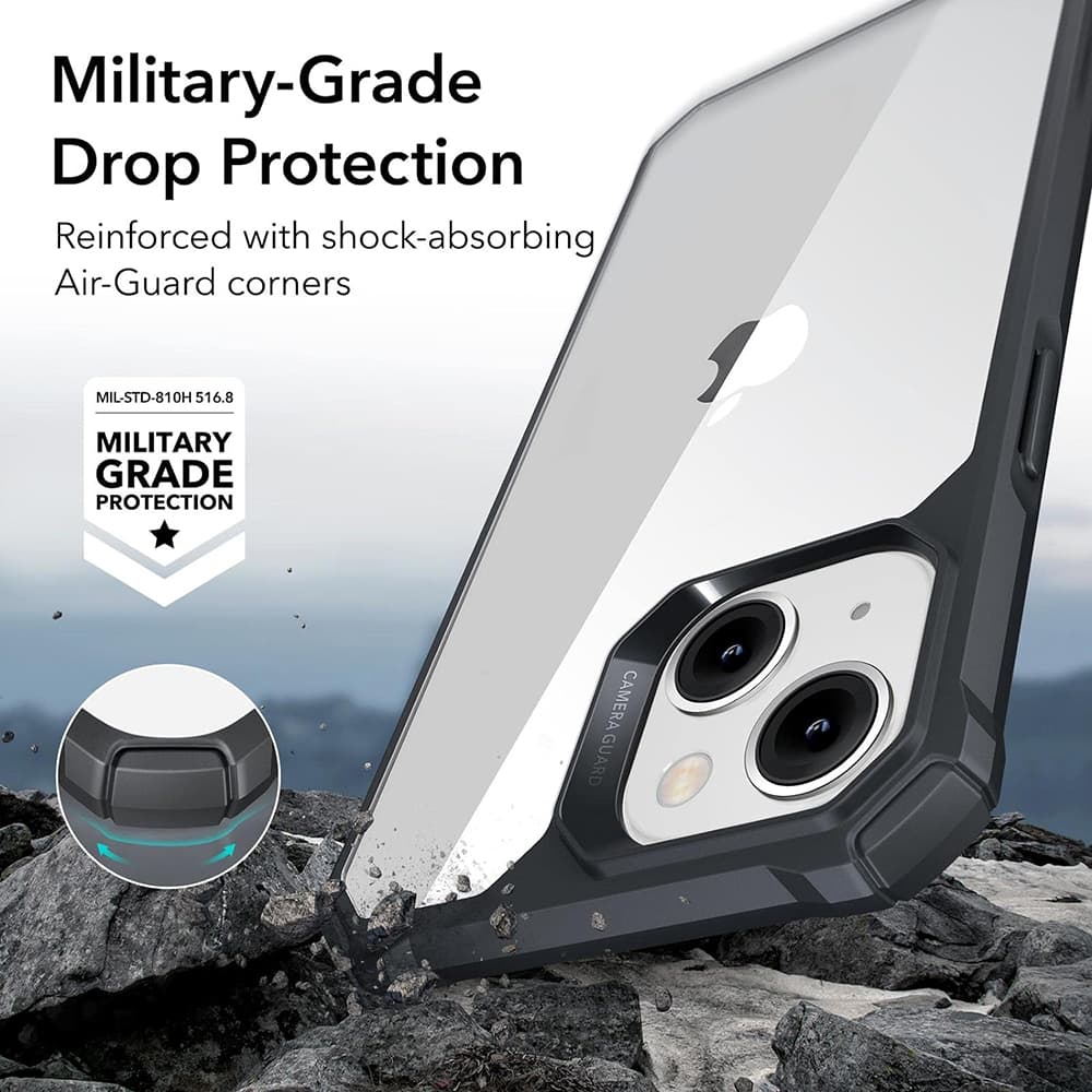 ESR Air Armor pro iPhone 13 iPhone 14 Čirá černá - náhled 5