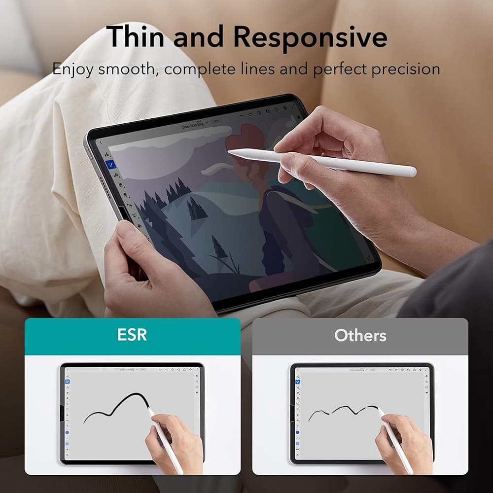 ESR Magnetický filtr soukromí iPad Air 11 - náhled 5