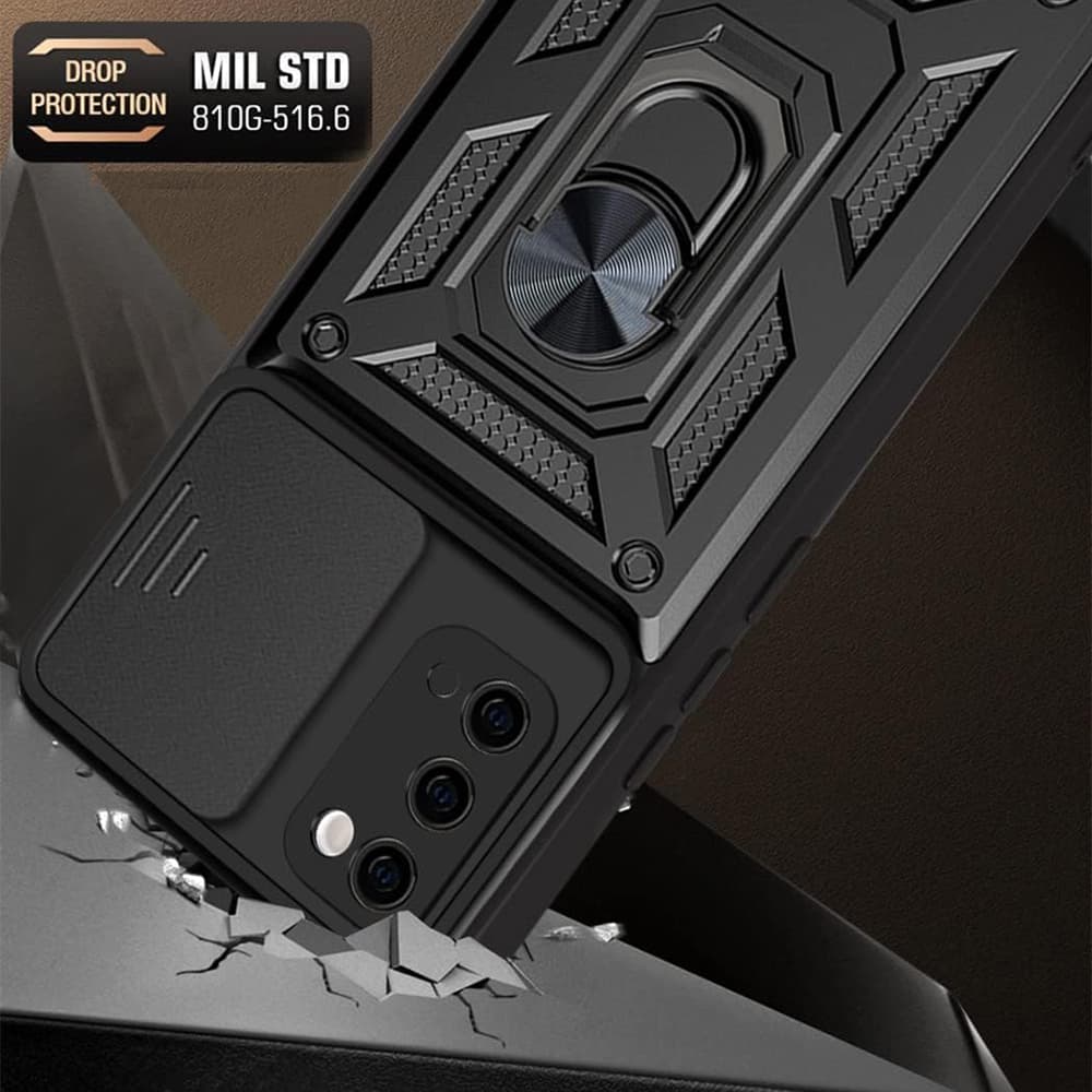 Techsuit CamShield řada Samsung Galaxy S20 4G S20 5G černá - náhled 5