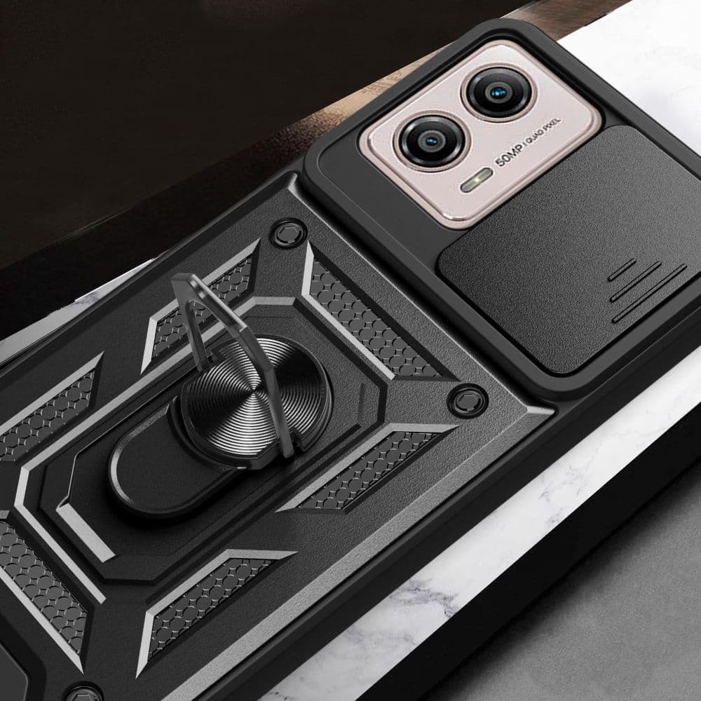 Techsuit CamShield řada Motorola Moto G13 G23 G53 černá - náhled 5