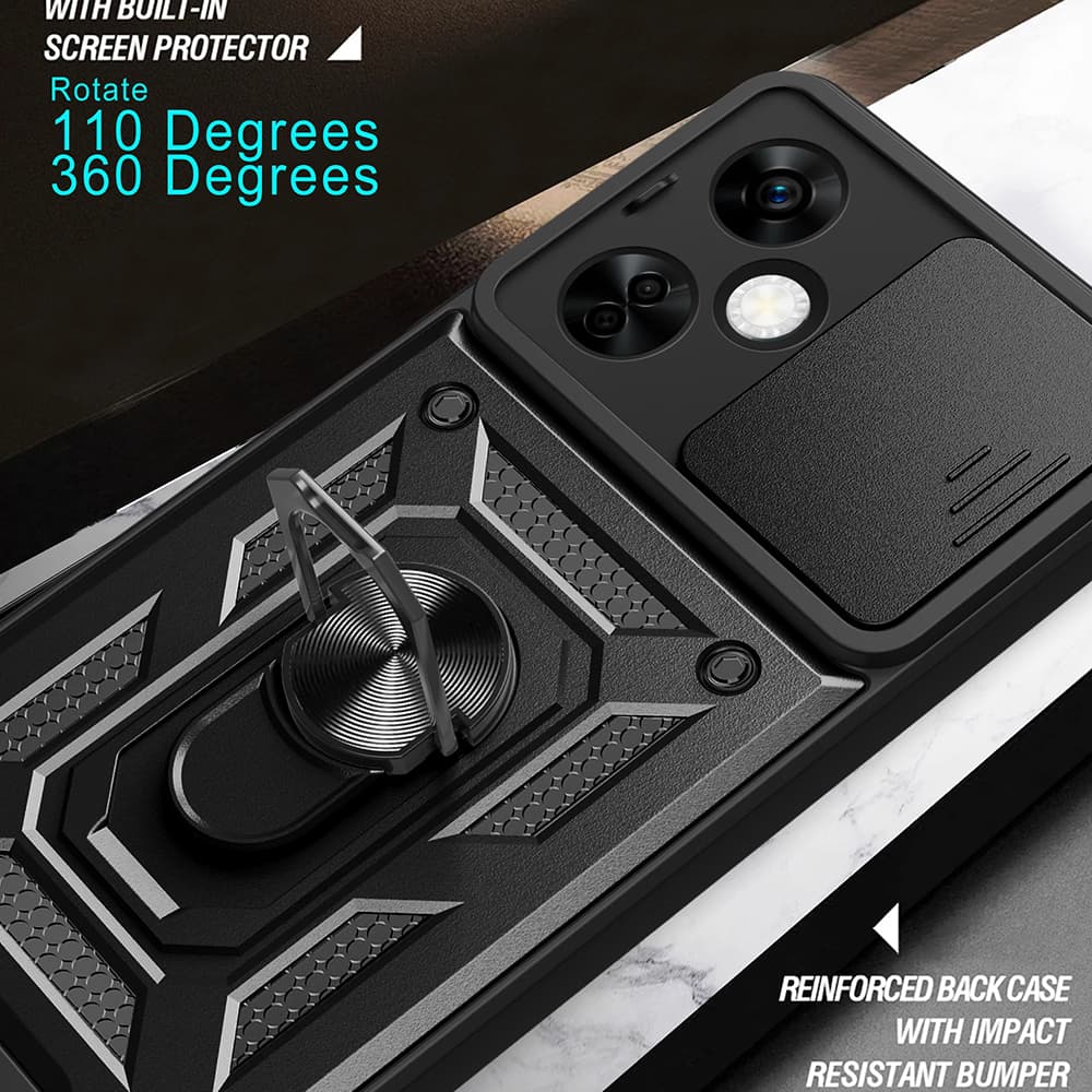 Techsuit řada CamShield OnePlus Nord CE 3 Lite černý - náhled 5