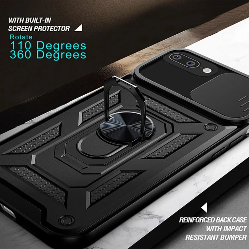 Techsuit řada CamShield iPhone 7 Plus iPhone 8 Plus černá - náhled 5