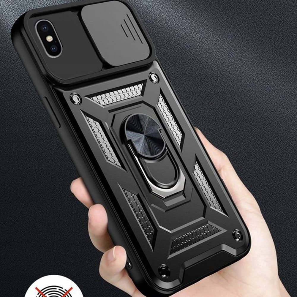 Techsuit CamShield série iPhone X iPhone XS černá - náhled 5
