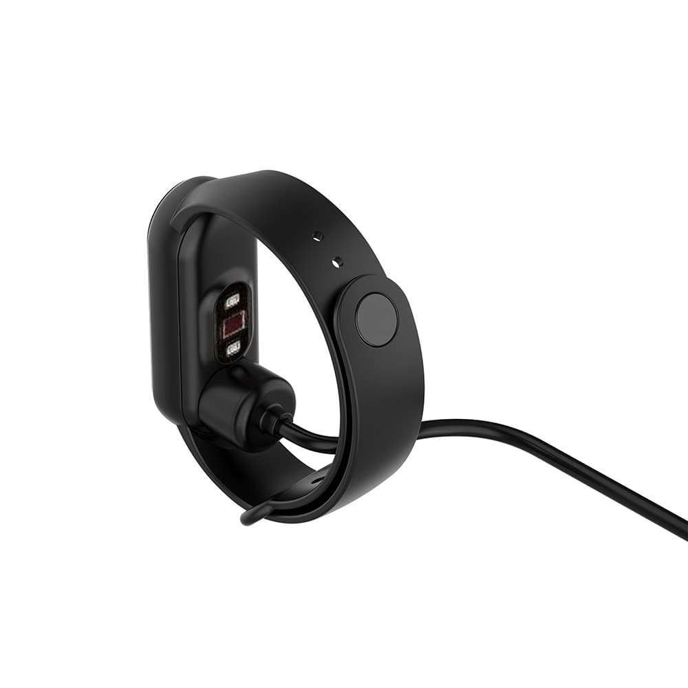 Techsuit Bezdrátový nabíjecí kabel TXC1 Xiaomi Mi Band 5 6 7 USB 3.5W 1m Black - náhled 5