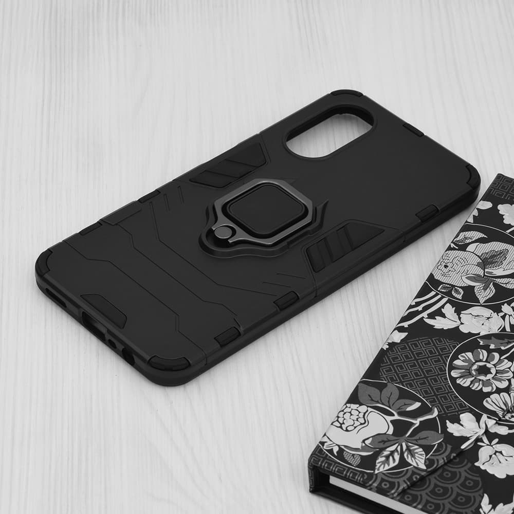 Techsuit Silikonové pouzdro Oppo A17 Black - náhled 5