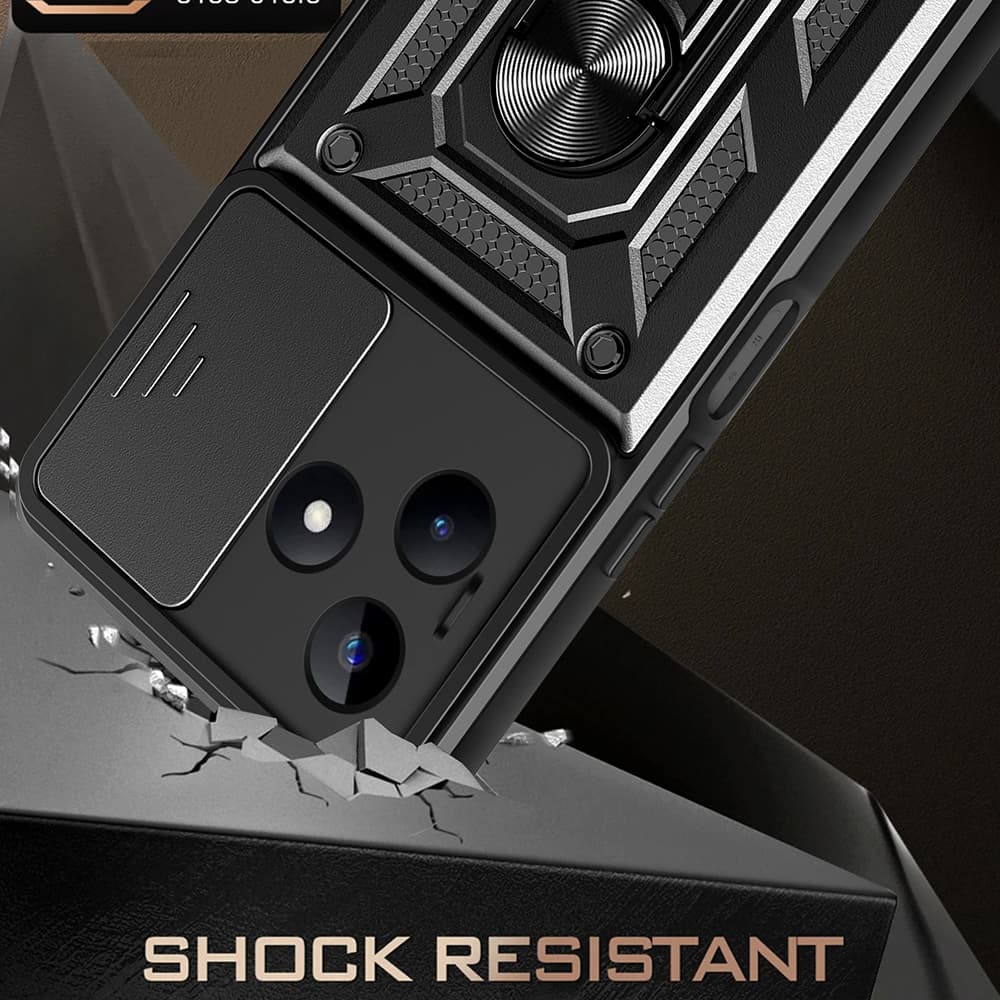 Techsuit CamShield Xiaomi Redmi Note 13 Pro 5G Poco X6 černá - náhled 5