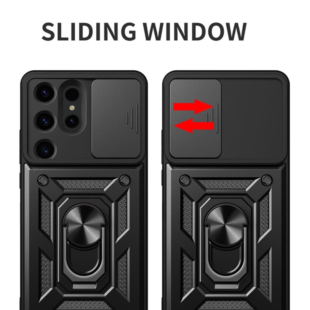 Techsuit CamShield Series Samsung Galaxy S24 Ultra Černá - náhled 5